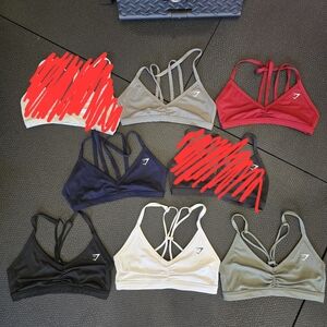 Women's Gymshark Bra Set - Multiple Colors